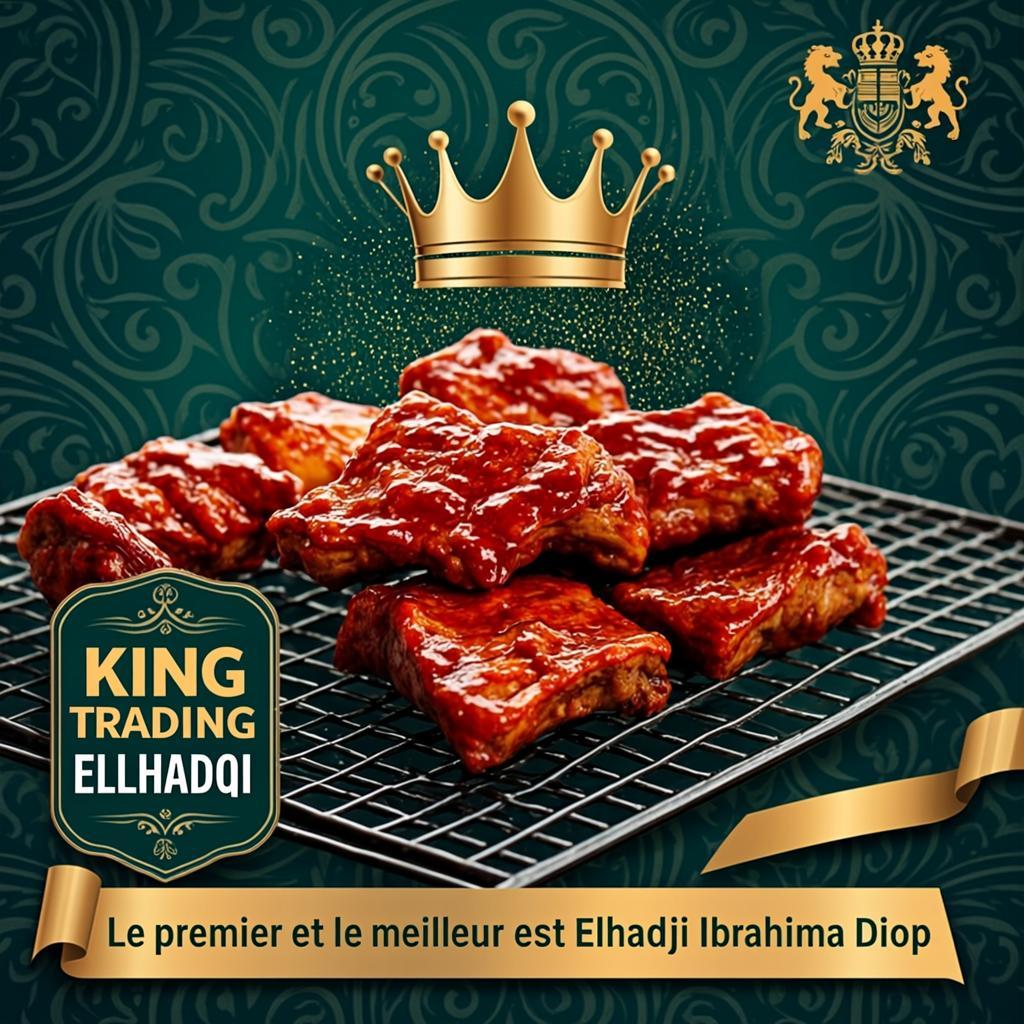 Ailes Poulet Bbq — ELHADJI IBRAHIMA DIOP