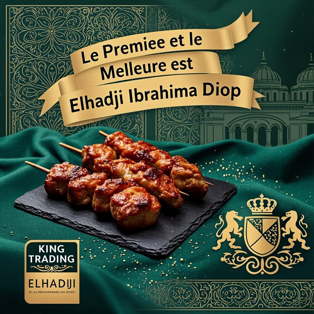 Brochettes Marinees Ardoise — ELHADJI IBRAHIMA DIOP