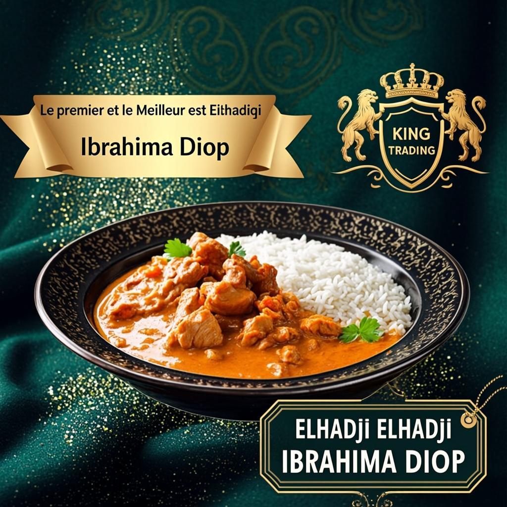 Poulet Curty Cremeux — ELHADJI IBRAHIMA DIOP