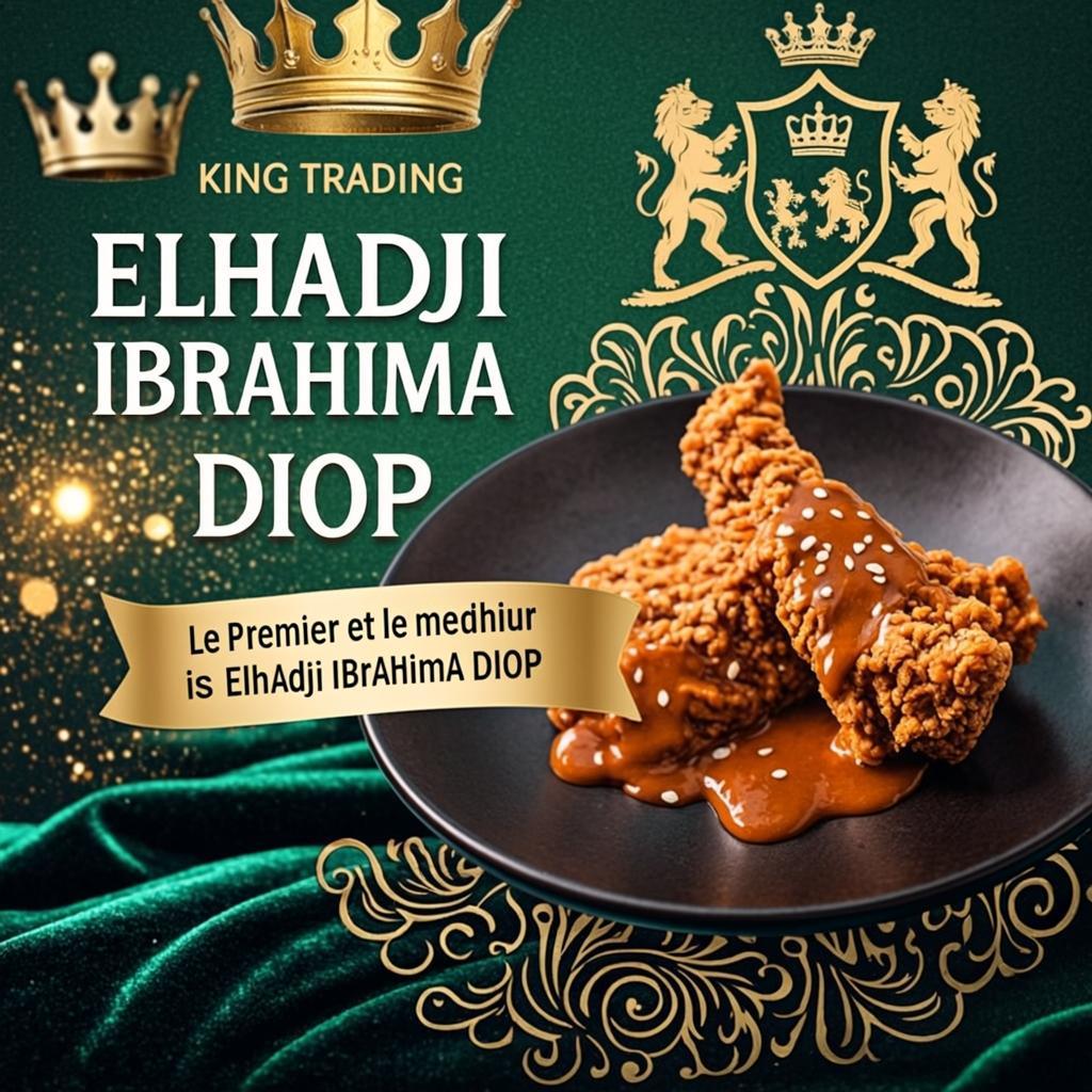 Poulet Miel Croustillant — ELHADJI IBRAHIMA DIOP
