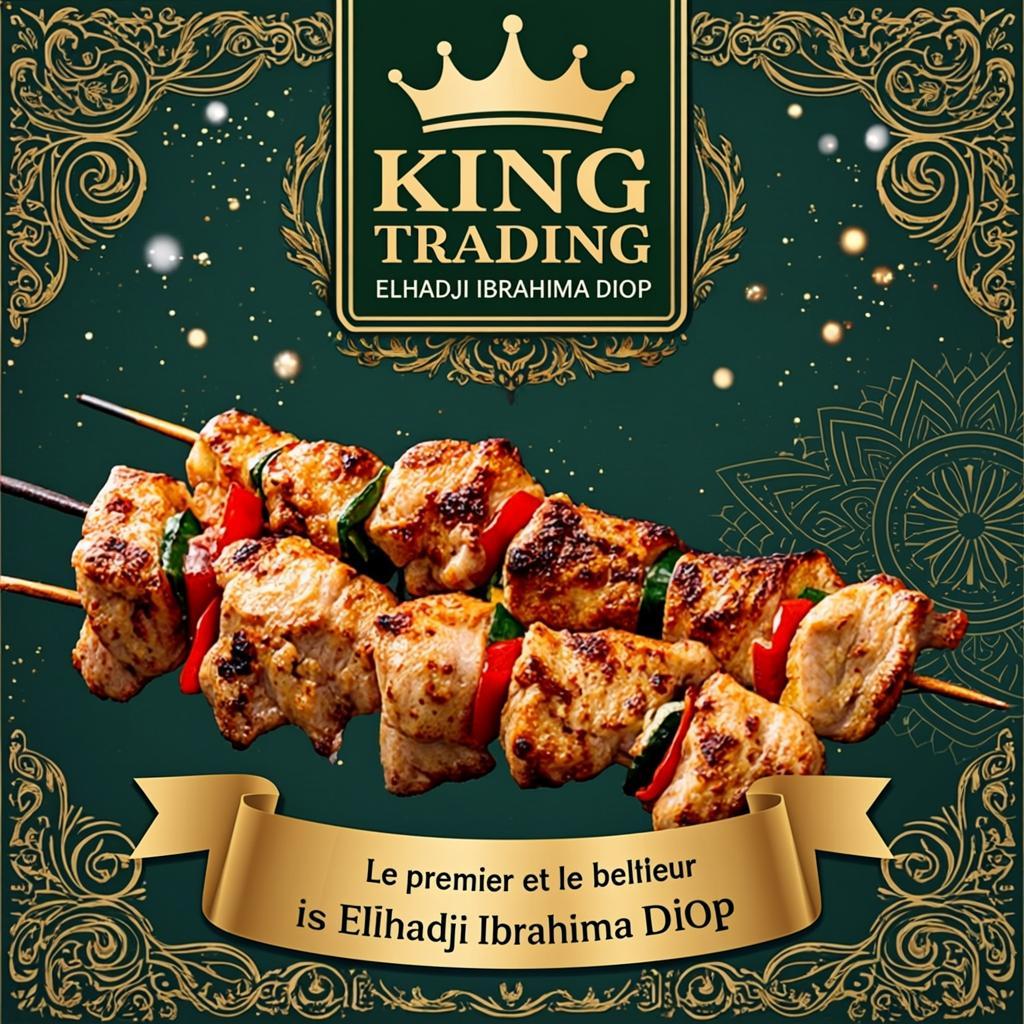 Kebab Marine Poivrons — ELHADJI IBRAHIMA DIOP