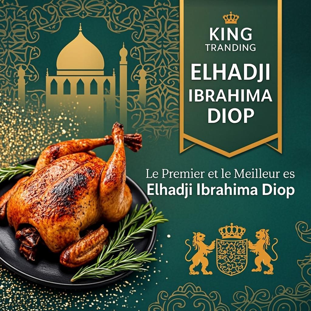 Coquelet Roti Dore — ELHADJI IBRAHIMA DIOP