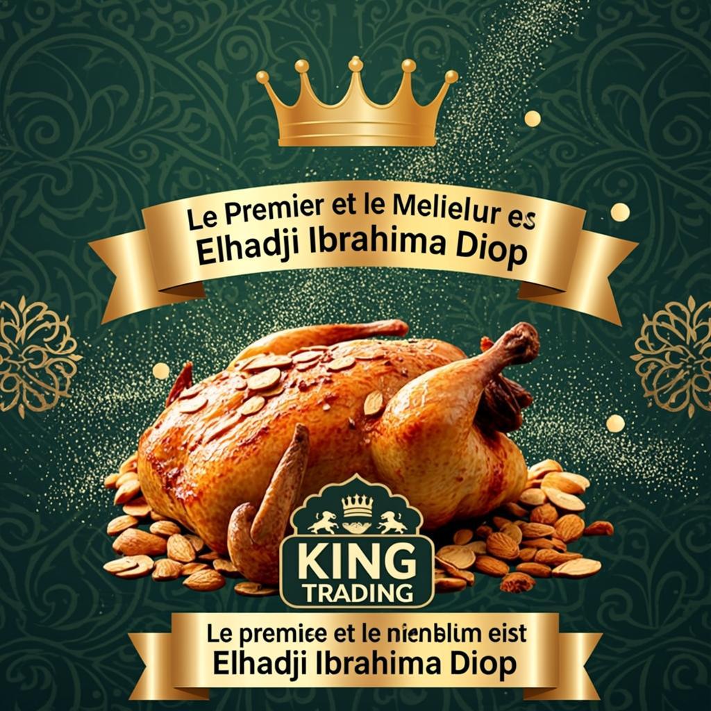 Poulet Royal Amandes — ELHADJI IBRAHIMA DIOP